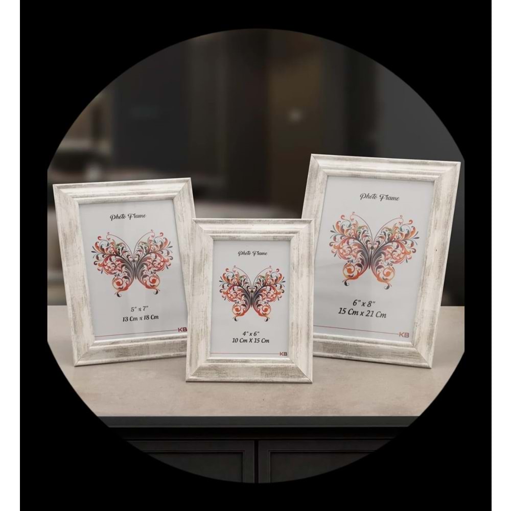 ÇERÇEVE 5 X 7 ORTA RENKLİ 13 x 18