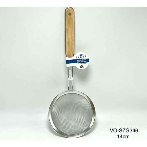 SÜZGEÇ 346 AHŞAP SAPLI 14 CM
